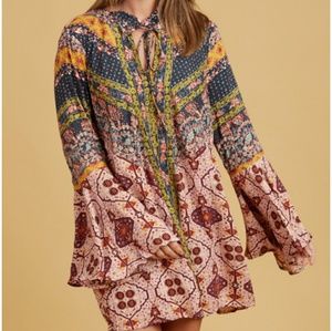 Altar'd State Berry Mix dress. Size medium